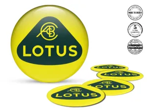 Lotus Ruota Emblemi Versione Design Etichetta Pregiata